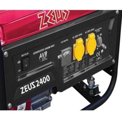 Groupe électrogene essence - ZEUZ - ZEUZ2400 - 2400 W - AVR - Réservoir 15 L - Démarrage manuel