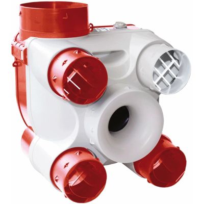 Groupe VMC simple flux autoréglable à détection d'humidité DECO DHU