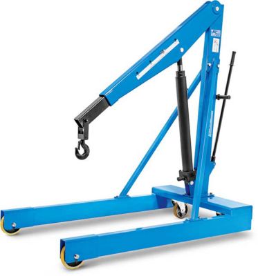 Grue d'atelier manuelle pour palette Europe - Longerons encadrants - Hauteur max 3110 mm - Capacité 2000kg - SL/20