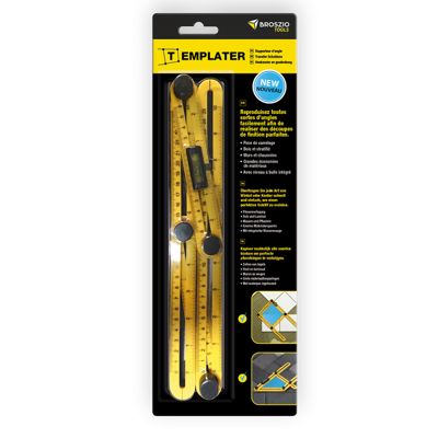 Guide de découpe Templater – règle de traçage modulable pour découpes précises