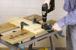 Guide de perçage pour l'assemblage avec tourillons Wolfcraft ø6/8/10 mm