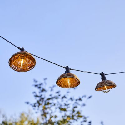 Guirlande abat-jour COTTAGE 10 globes 5.70M