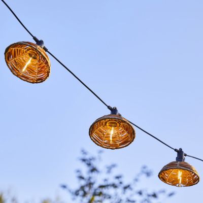 Guirlande abat-jour COTTAGE 10 globes 5.70M