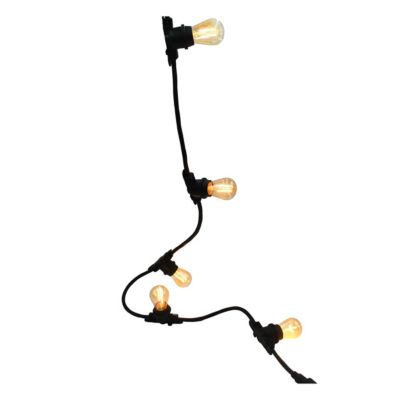 Guirlande connectable LINK ME LIGHT Noir Caoutchouc 5M 10xE27