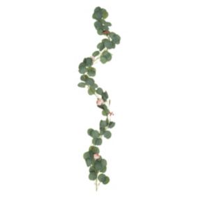 Guirlande d'eucalyptus artificiel H130 cm - Rose- Atmosphera