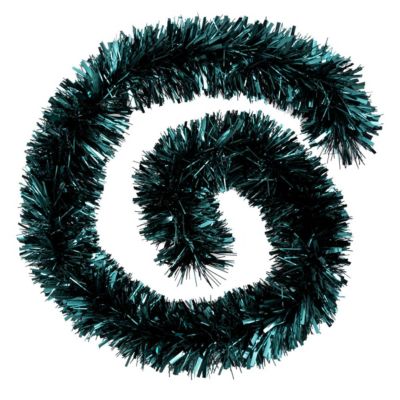 Guirlande de noël Boa brin fin olive 150x8x2m- Vert foncé- Atmosphera