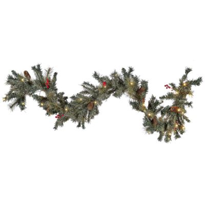 Guirlande de Noël LED TENALA 180 cm Vert