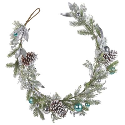 Guirlande de Noël LLEIDA 150 cm Argenté