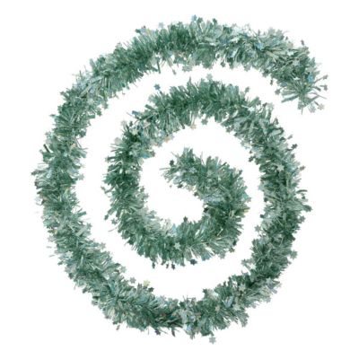 Guirlande de Noël étoile 100x6x2m vert amande - Atmosphera