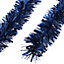 Guirlande de noël coloris bleu marine longueur 2 m