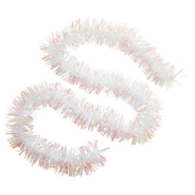 Guirlande de Noël coloris transparent finition brillante longueur 2 m