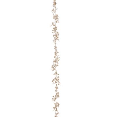 Guirlande de noël feuilles or L.180cm Feeric Light & Christmas