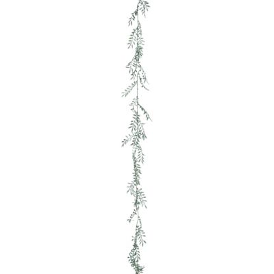 Guirlande de noël feuilles vertes L.180cm Feeric Light & Christmas