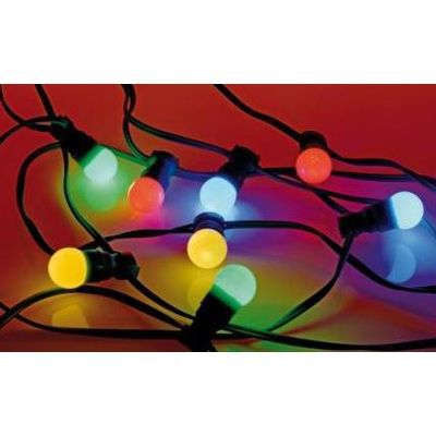 guirlande exterieure led chromex multicolore 1000 cm b22 castorama