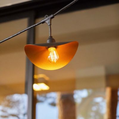 Guirlande Hat light Lumisky IP44 1000lm E27 noir 6m