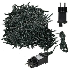 Guirlande lumineuse 560LED 11m décoration d'arbre Noël intérieur/extérieur IP44
