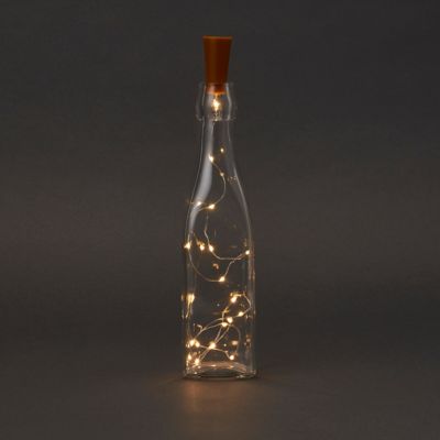 Guirlande lumineuse Bouchon cuivre blanc chaud