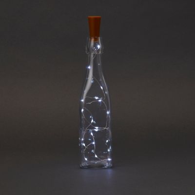 Guirlande lumineuse Bouchon cuivre blanc froid