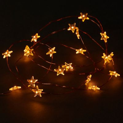Guirlande Lumineuse LED 20 Mètres Fil De Cuivre - 8 Modes, Pour Intérieur/extérieur, Décorations Fêtes - 9