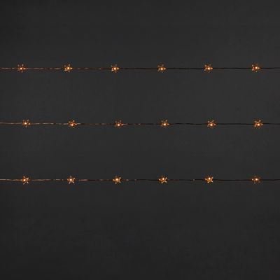Guirlande lumineuse Etoile fil cuivre 100 LED
