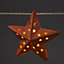 Guirlande lumineuse étoile métal mélangé