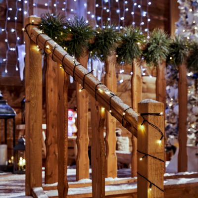 Guirlande lumineuse extérieur 200 LED blanc chaud 20m - Feeric Lights & Christmas