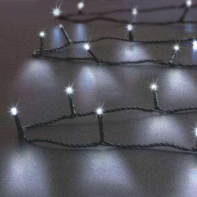 Guirlande lumineuse extérieur 50 LED blanc froid 5m - Feeric Lights & Christmas