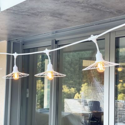 Guirlande lumineuse extérieur CHIC WHITE LIGHT CONNECTABLE Blanc  6m