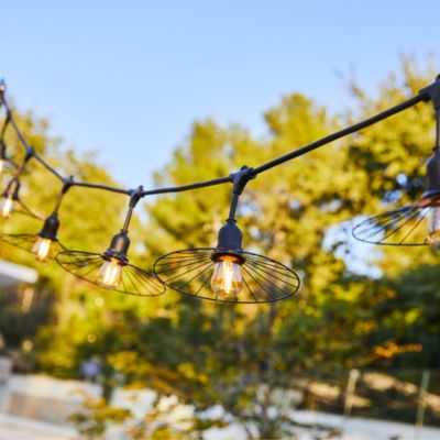 Guirlande lumineuse extérieur connectable 10 LED IP64 E27 L.6 M Lumisky Chic cage Light