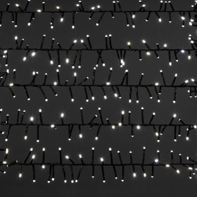 Guirlande Lumineuse Extérieur 25 m 1000 LED Blanc froid et 8 jeux