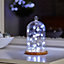 Guirlande lumineuse Flocon fil cuivre 20 LED