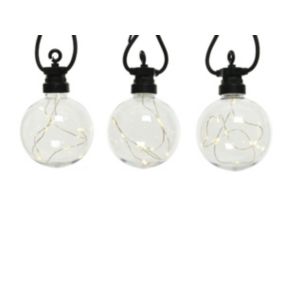 Guirlande lumineuse guinguette électrique LED 10 ampoules 2,70 m