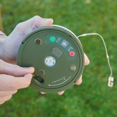 Guirlande lumineuse LED extérieur batterie USB rechargeable IP44 L.9,9 m GoodHome
