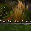 Guirlande lumineuse LED intégré Champy Lumisky 20 lm 0,06W IP44 blanc chaud L.3,8m champignon vert et blanc