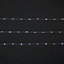 Guirlande lumineuse LED intérieure blanc froid et blanc chaud câble argenté 12 fonctions 26,42 m