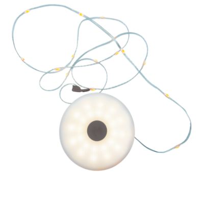 Guirlande lumineuse portable ROLY Blanc Plastique 10 M