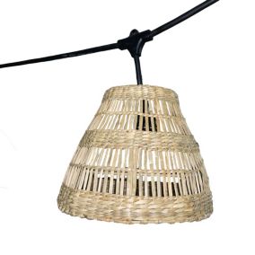 Guirlande lumineuse raccordable TESSA LIGHT Beige herbe marine 6m