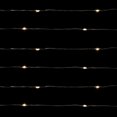 Guirlande lumineuse solaire d'extérieur 200 LED intégrée Pogaca RVB IP44 0.68W 20lm 10M