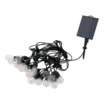 Guirlande lumineuse solaire d'extérieur LED intégrée RVB IP44 0.68W 20lm 10M