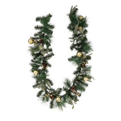 Guirlande nature eucalyptus 2m - feeric lights & christmas