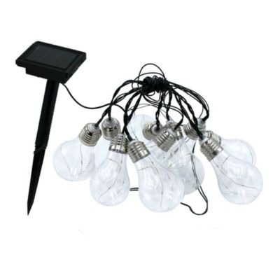 Guirlande solaire LED Fantasy star solar 100lm IP44 1W blanc chaud L.3,75m