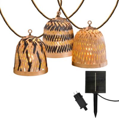 Guirlande solaire LINA HYBRID 10 ampoules 8M