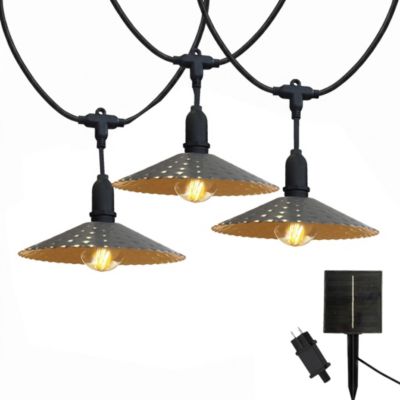 Guirlande solaire MINI VINTY HYBRID 10 ampoules 6M