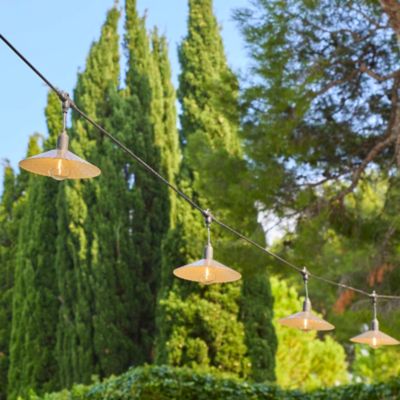 Guirlande solaire MINI VINTY HYBRID 10 ampoules 6M