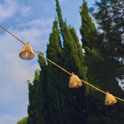 Guirlande solaire NATURA HYBRID 10 ampoules 8M