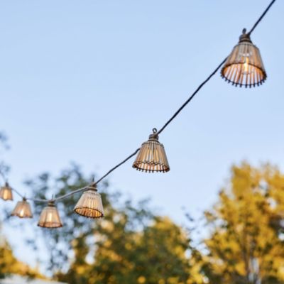 Guirlande solaire NATURA HYBRID 10 ampoules 8M