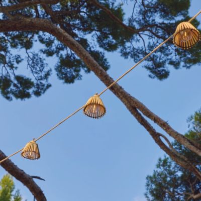 Guirlande solaire NATURA HYBRID 10 ampoules 8M