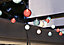 Guirlandes lumineuses Kanor LED intégrée 20 boules 0.25W IP44 multicolore à piles