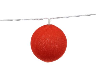 Guirlandes lumineuses Kanor LED intégrée 20 boules 0.25W IP44 multicolore à piles