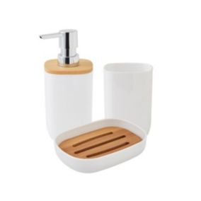 Guy Levasseur - Set de salle de bain en plastique et bambou